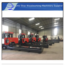 2018 New Model High Performance Log Cutting Machine Automatic Sawmill Hard Wood Cutting Machine Similar with Woodmizer Log Band Sawmill Machine